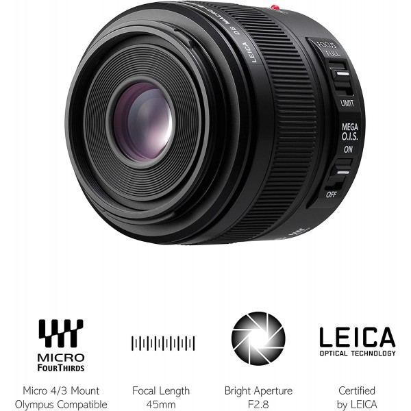 Panasonic Leica DG Macro- 45 mm/F2.8 ASPH – Mega OIS